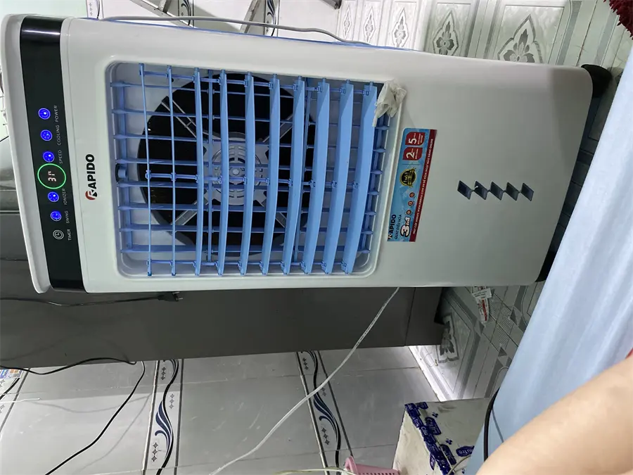 Khách hàng review Quạt điều hòa Rapido 6000D 80W 23