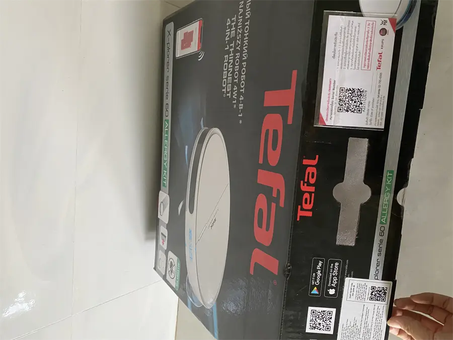 Khách hàng review Robot hút bụi lau nhà Tefal RG7447WH 2