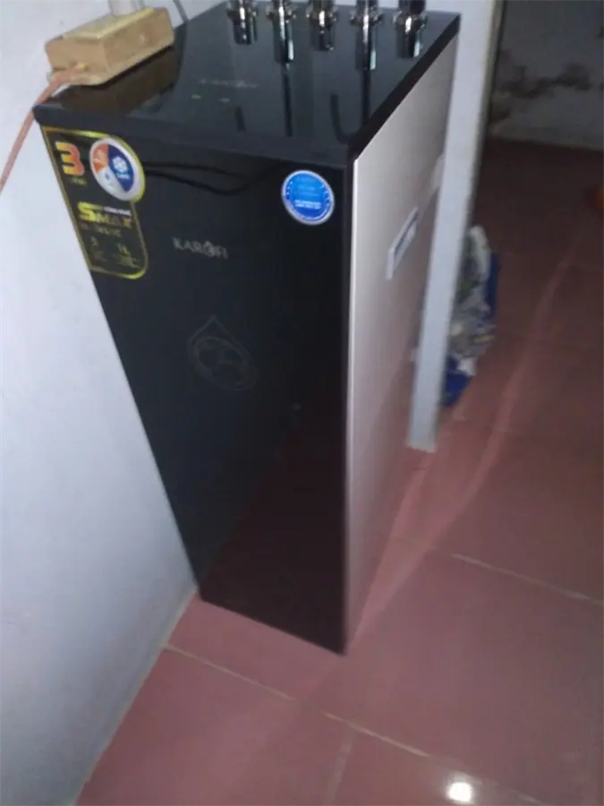 Khách hàng review Máy lọc nước RO nóng nguội lạnh Hydrogen Karofi KAD-X39 10 lõi 61