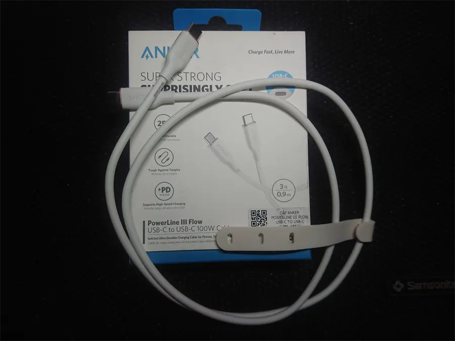 Khách hàng review Cáp Type C - Type C 0.9m Anker PowerLine III Flow A8552 8