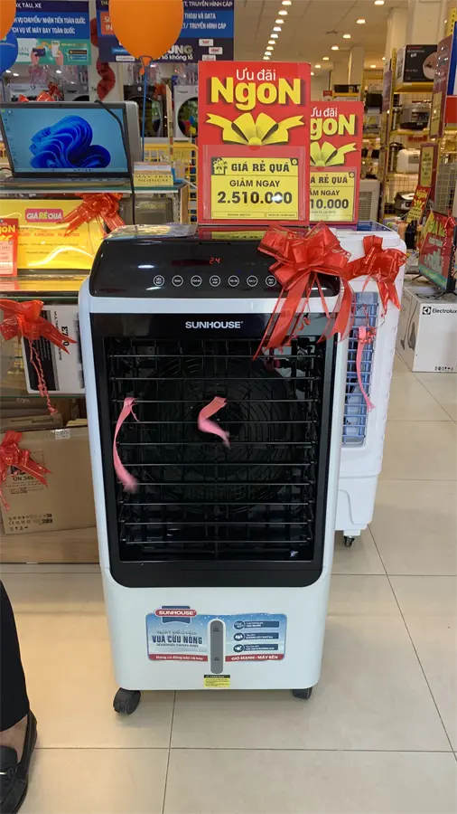 Khách hàng review Quạt điều hòa Sunhouse SHD7727 150W 58