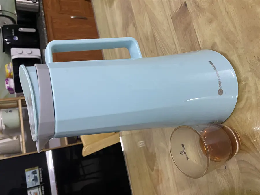 Khách hàng review Bình thủy giữ nhiệt nhựa 1 lít DMX KS K10C64 3