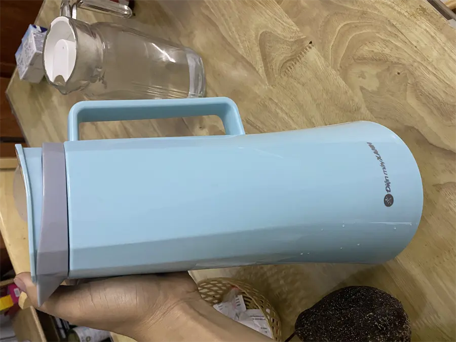 Khách hàng review Bình thủy giữ nhiệt nhựa 1 lít DMX KS K10C64 4