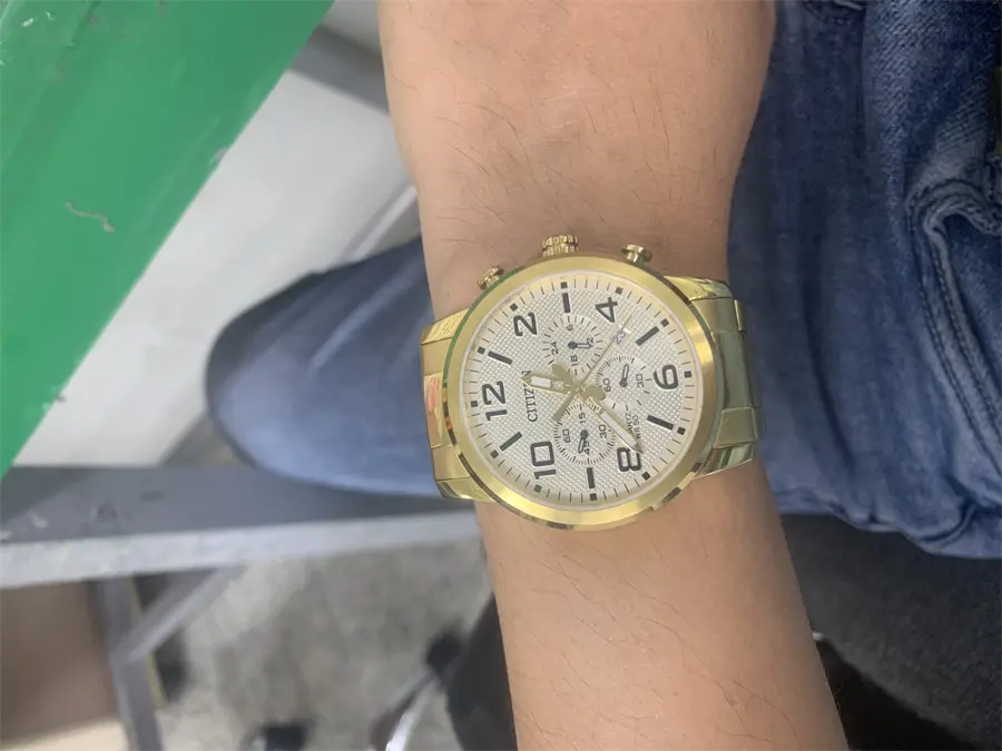 Khách hàng review Đồng hồ CITIZEN 42 mm Nam AN8052-55P 1