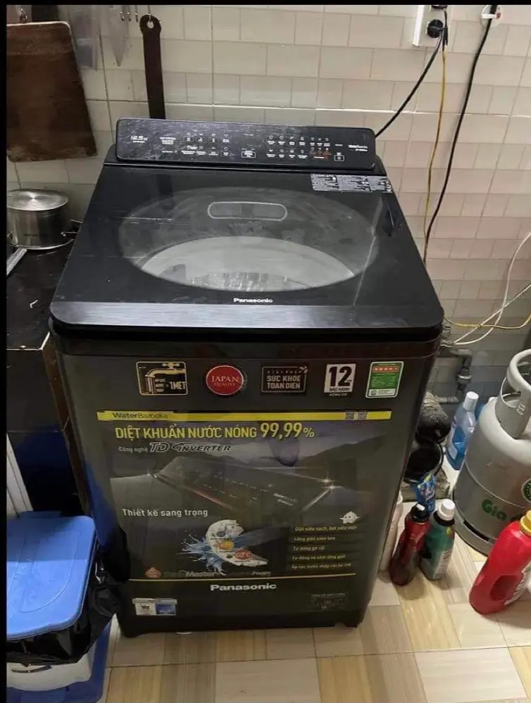 Khách hàng review Máy giặt Panasonic Inverter 9.5 Kg NA-FD95V1BRV 13