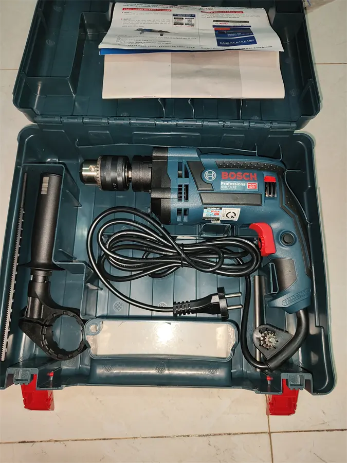Khách hàng review Máy khoan động lực điện Bosch GSB 16 RE 750W 4