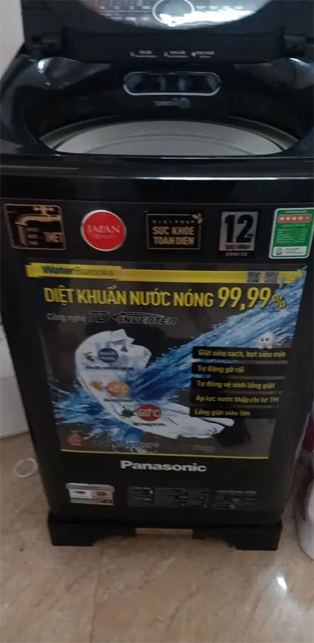 Khách hàng review Máy giặt Panasonic Inverter 9.5 Kg NA-FD95V1BRV 7