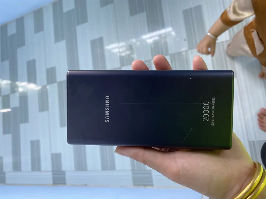 Khách hàng review Pin sạc dự phòng 20.000 mAh Type C PD 25W Samsung EB-P5300 7