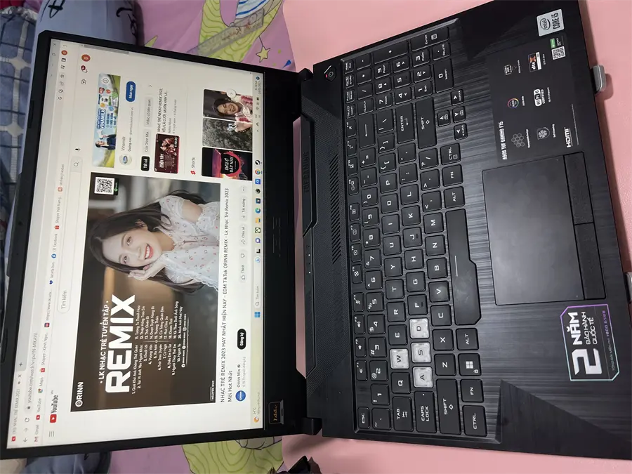 Khách hàng review Laptop Asus TUF Gaming F15 FX506LHB i5 10300H/8GB/512GB/4GB GTX1650/144Hz/Win11 (HN188W) 3