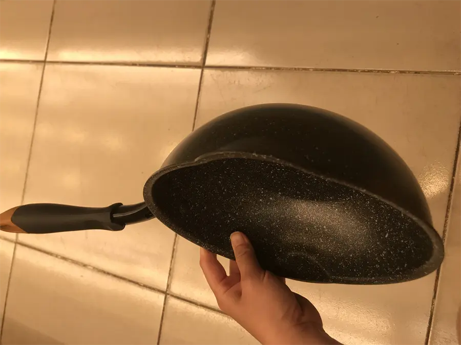Khách hàng review Chảo nhôm sâu chống dính vân đá đáy từ 20 cm Kangaroo KG662XS 3