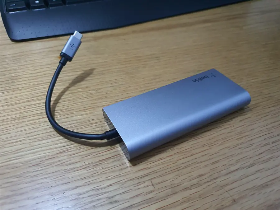 Khách hàng review Adapter chuyển đổi Type C 6 in 1 Belkin F4U092 2