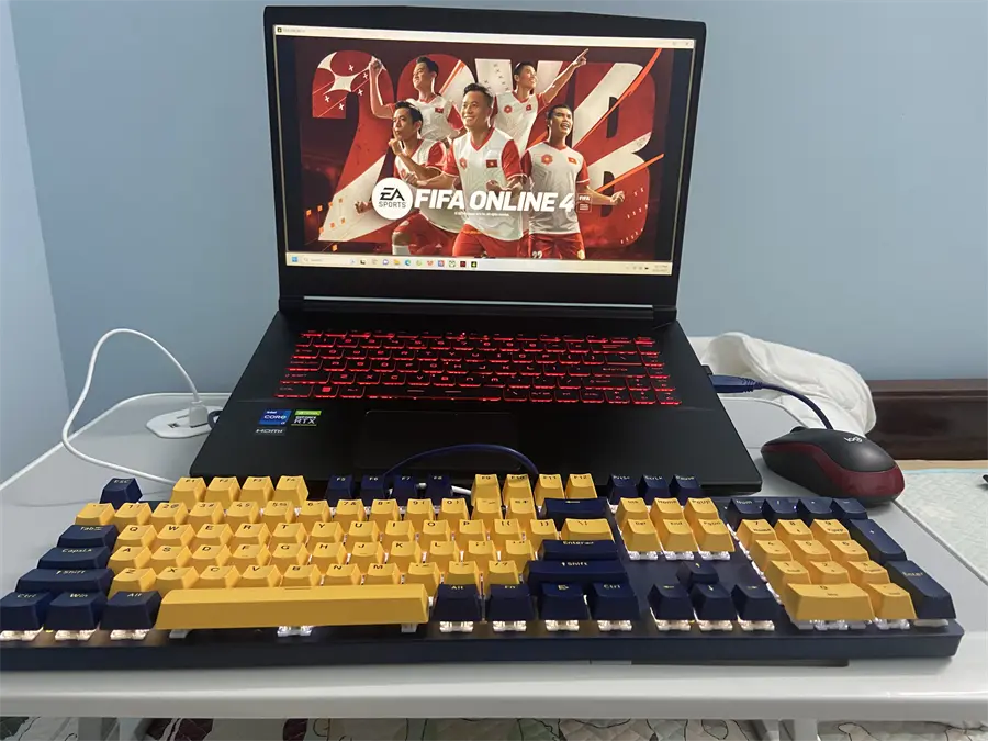 Khách hàng review Laptop MSI Gaming GF63 Thin 11UC i7 11800H/8GB/512GB/4GB RTX3050/144Hz/Win11 (1228VN) 2