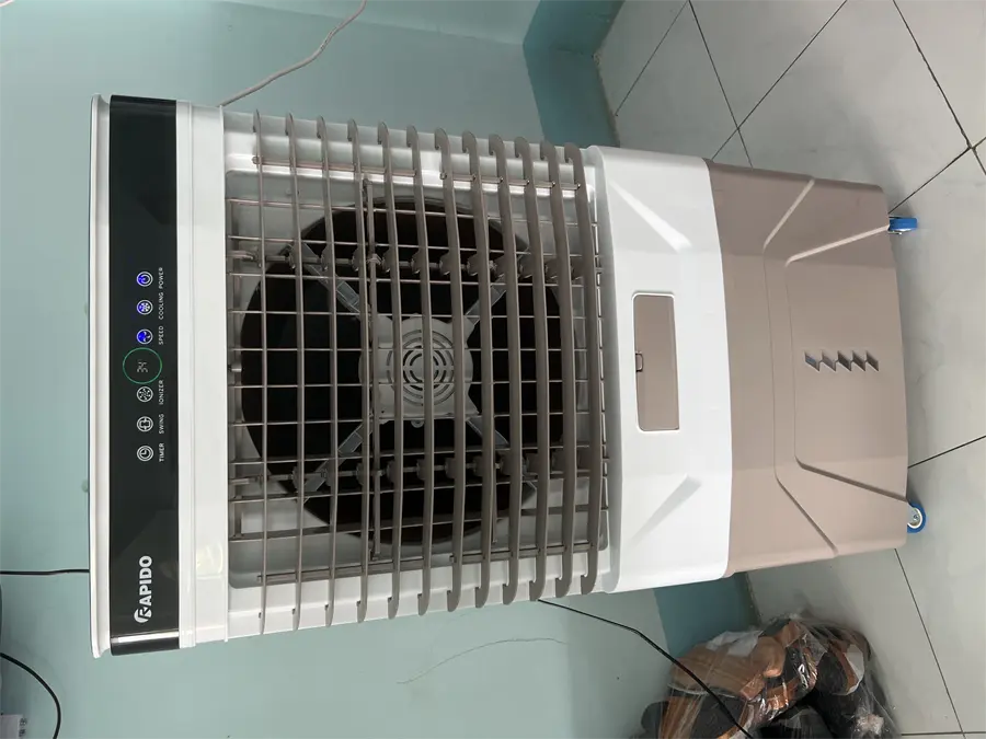 Khách hàng review Quạt điều hòa Rapido 9000D 200W 12