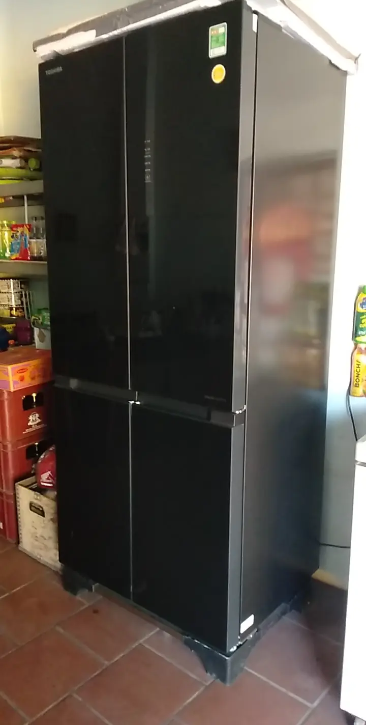 Khách hàng review Tủ lạnh Toshiba Inverter 511 lít Multi Door GR-RF610WE-PGV(22)-XK 9