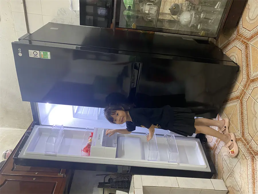 Khách hàng review Tủ lạnh LG Inverter 649 lít Side By Side GR-B257WB 2