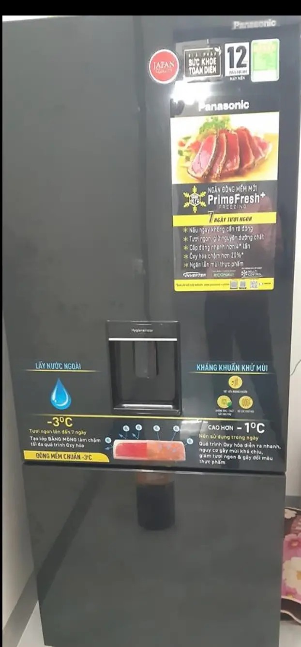 Khách hàng review Tủ lạnh Panasonic Inverter 377 lít NR-BX421GPKV 6