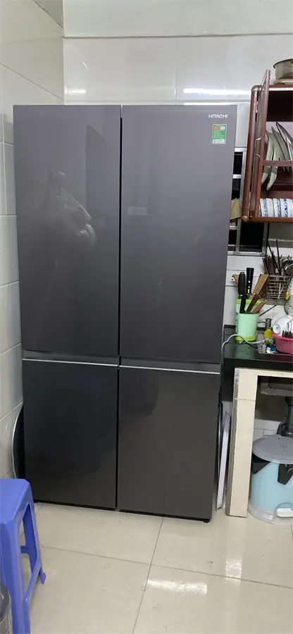 Khách hàng review Tủ lạnh Hitachi Inverter 569 lít Multi Door R-WB640PGV1 GMG 12