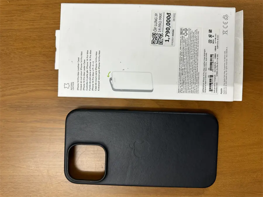 Khách hàng review Ốp lưng Magsafe iPhone 14 Pro Max Da Apple MPPM3 Chính hãng 1