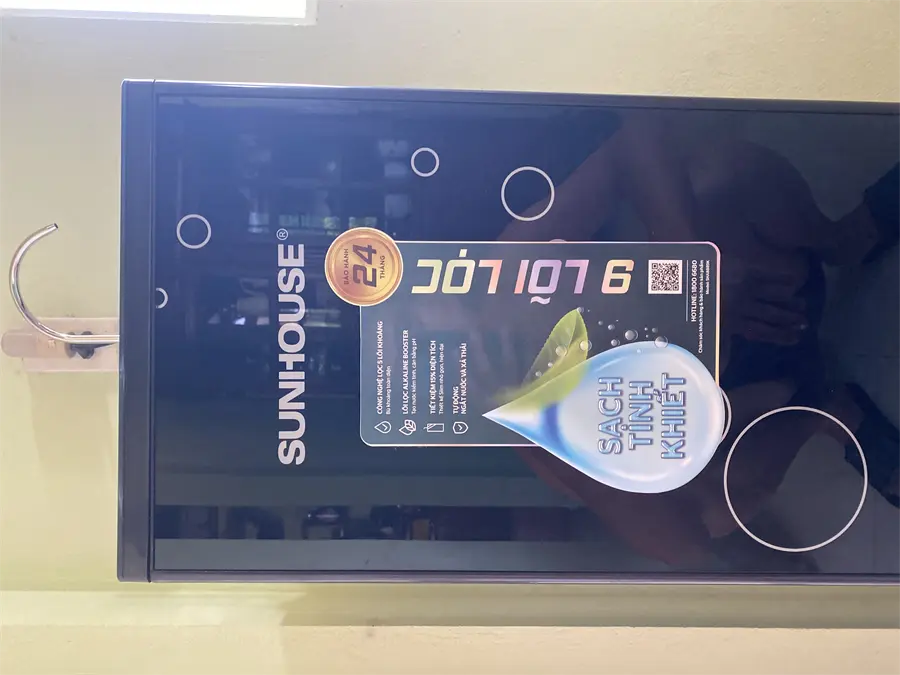 Khách hàng review Máy lọc nước RO Sunhouse SHA8889K 9 lõi 10