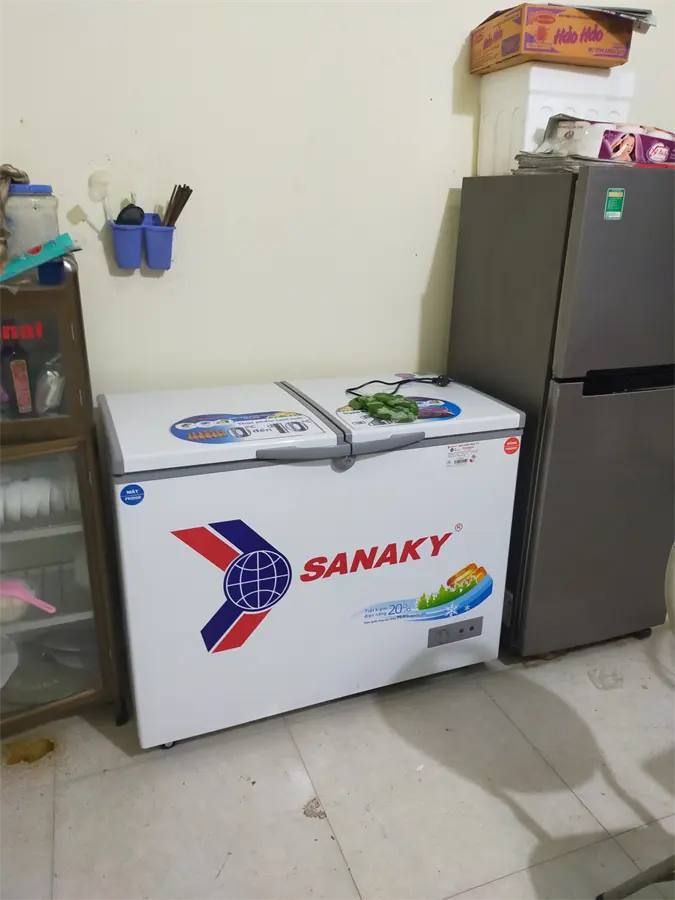 Khách hàng review Tủ đông Sanaky 220 lít VH-2899W1 11