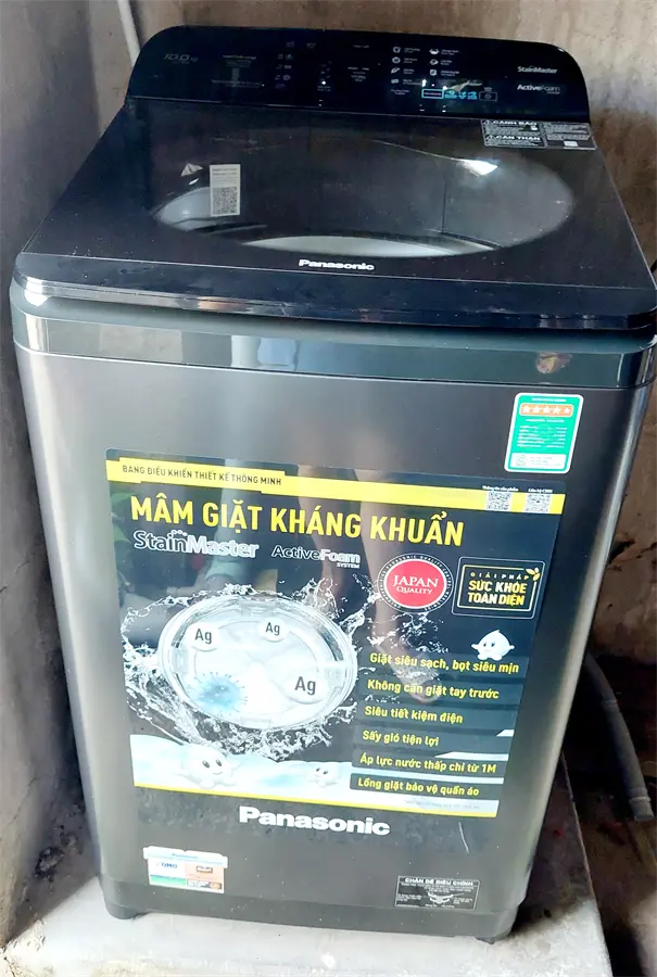 Khách hàng review Máy giặt Panasonic 10 Kg NA-F100A9BRV 61
