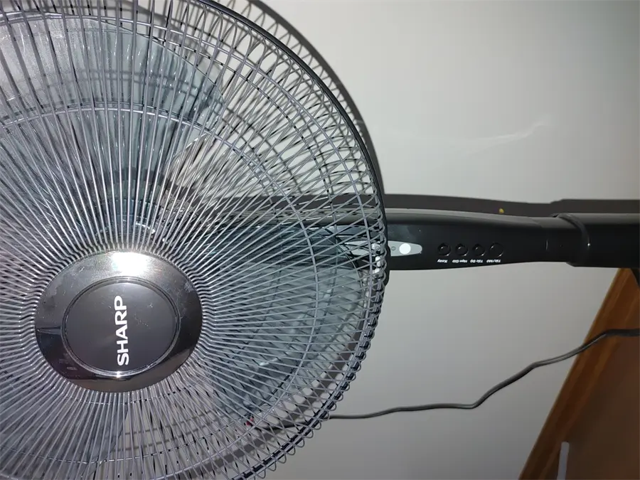 Khách hàng review Quạt cây Sharp 3 cánh PJ-S40RV-DG 50W 3