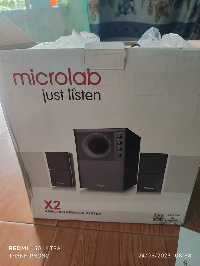 Khách hàng review Loa vi tính Microlab X2 2