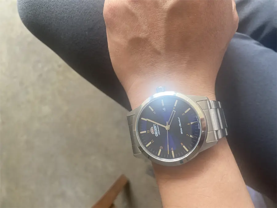 Khách hàng review Đồng hồ ORIENT 40 mm Nam FAC05002D0 2
