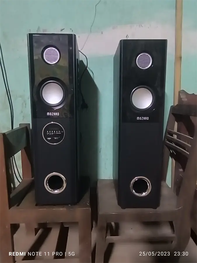 Khách hàng review Cặp loa tháp Mozard M101 Đen 80W 1