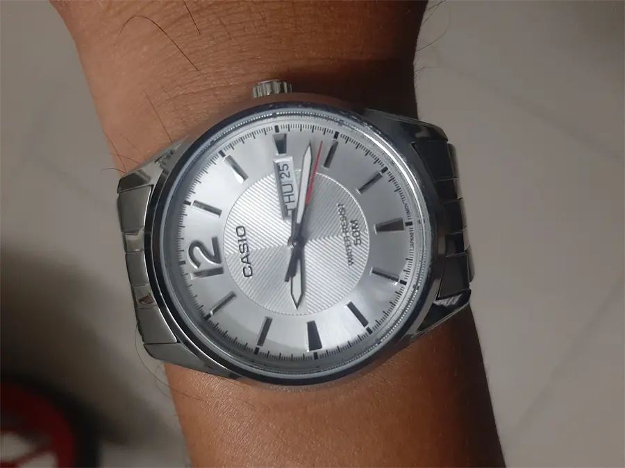 Khách hàng review Đồng hồ CASIO Timeless 38 mm Nam MTP-1335D-7AVDF 2