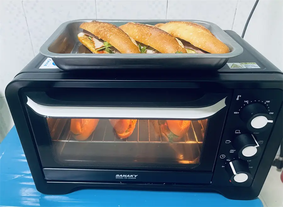 Khách hàng review Lò nướng Sanaky VH259S2D 25 lít 1