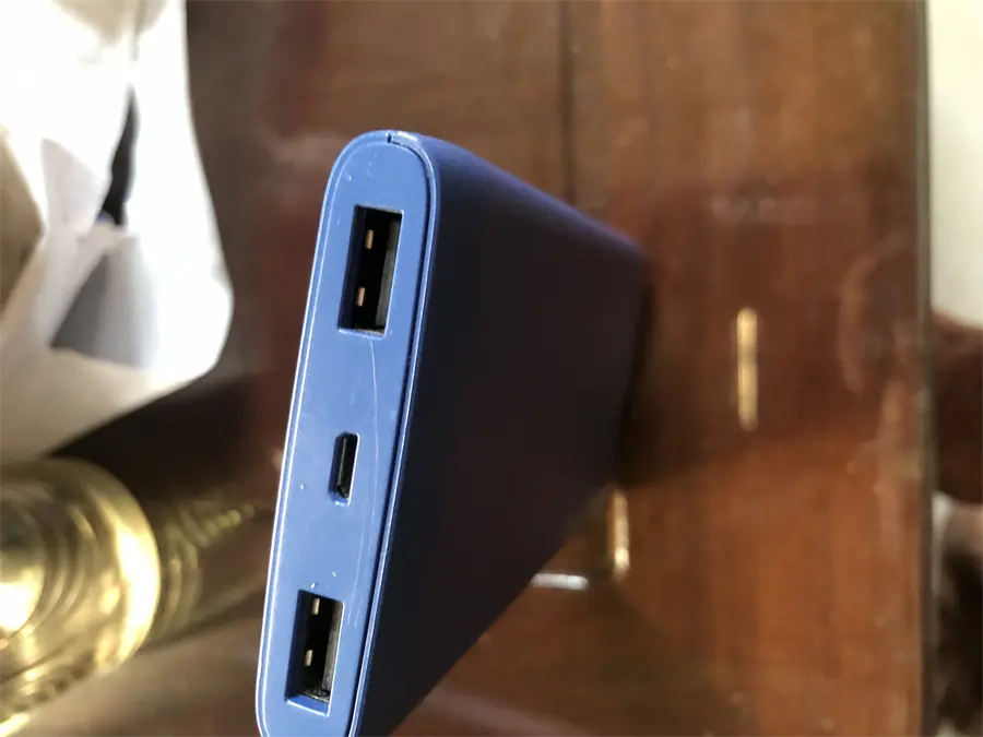 Khách hàng review Pin sạc dự phòng Polymer 10000mAh 10.5W AVA  DS006 6