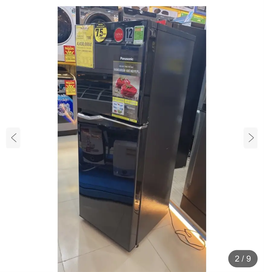 Khách hàng review Tủ lạnh Panasonic Inverter 188 lít NR-BA229PKVN 26