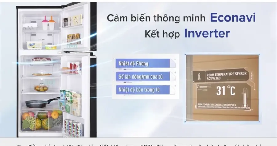 Khách hàng review Tủ lạnh Panasonic Inverter 188 lít NR-BA229PKVN 25