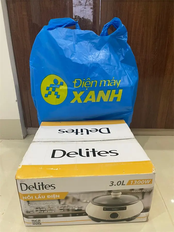 Khách hàng review Nồi lẩu điện Delites NL001 3 lít 5