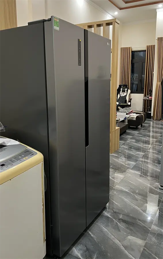 Khách hàng review Tủ lạnh LG Inverter 519 lít Side By Side GR-B256JDS 24