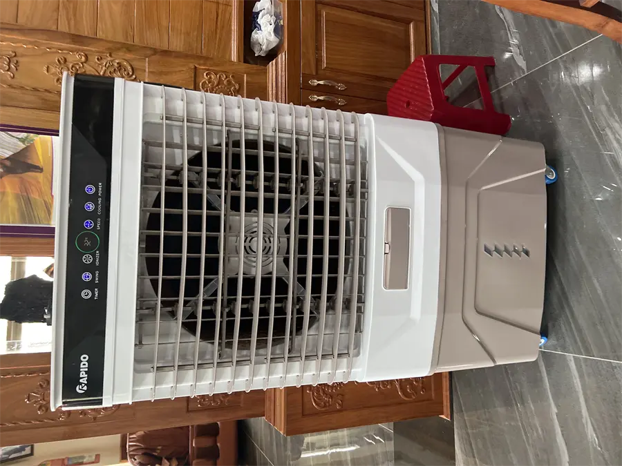 Khách hàng review Quạt điều hòa Rapido 9000D 200W 10