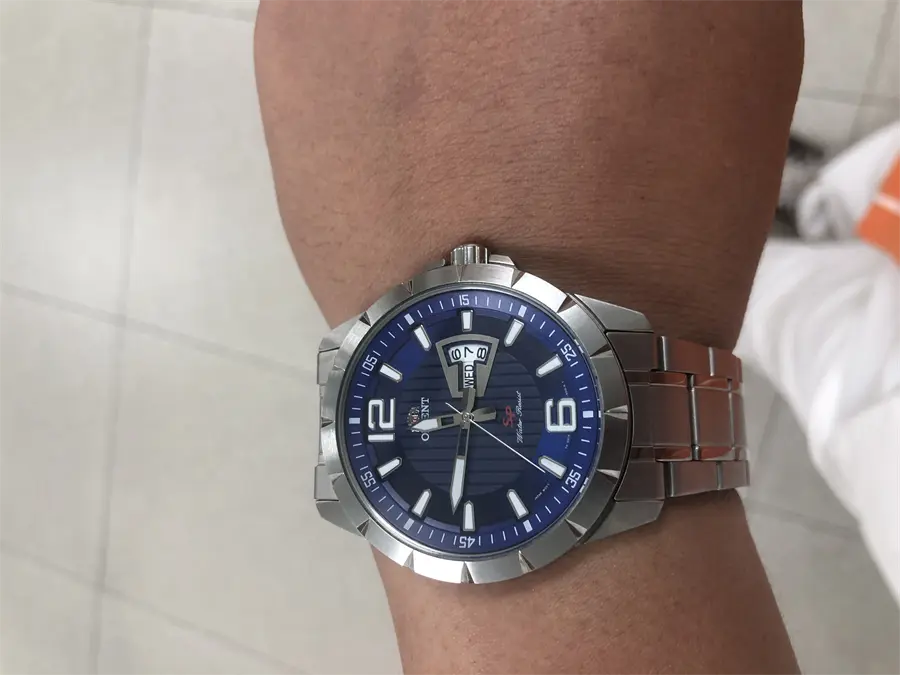 Khách hàng review Đồng hồ ORIENT 43 mm Nam FUG1X004D9 5