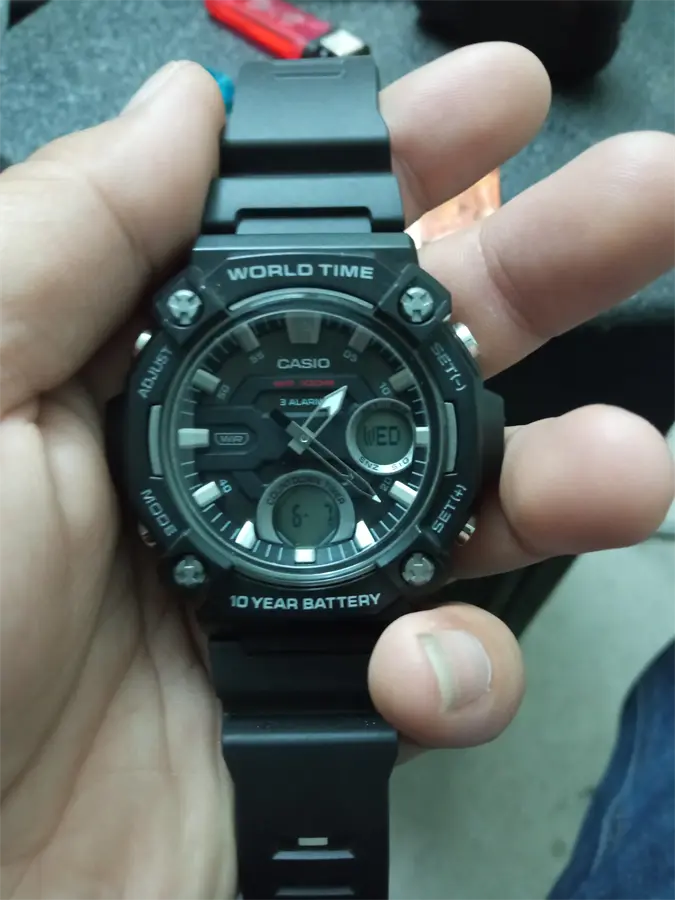 Khách hàng review Đồng hồ CASIO 52 mm Nam AEQ-120W-1AVDF 2