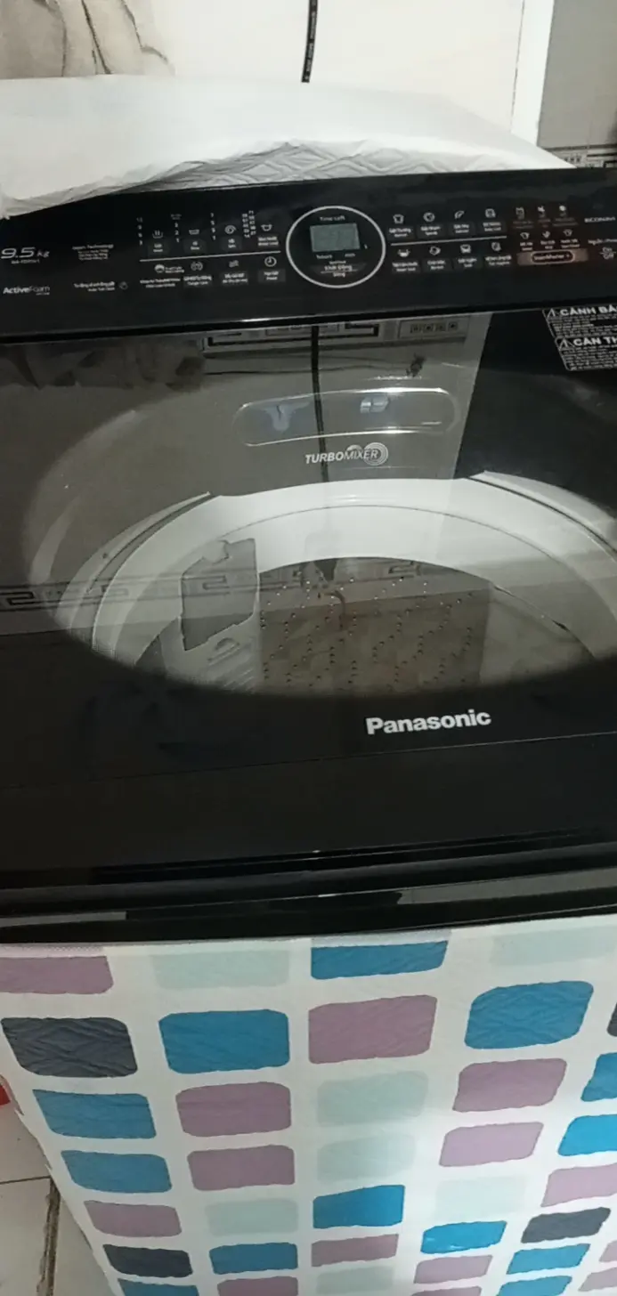 Khách hàng review Máy giặt Panasonic Inverter 9.5 Kg NA-FD95V1BRV 4