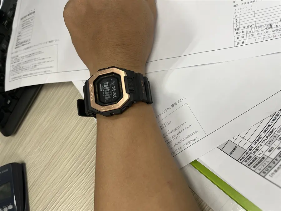 Khách hàng review Đồng hồ G-SHOCK 46 mm Nam GBX-100NS-4DR 1