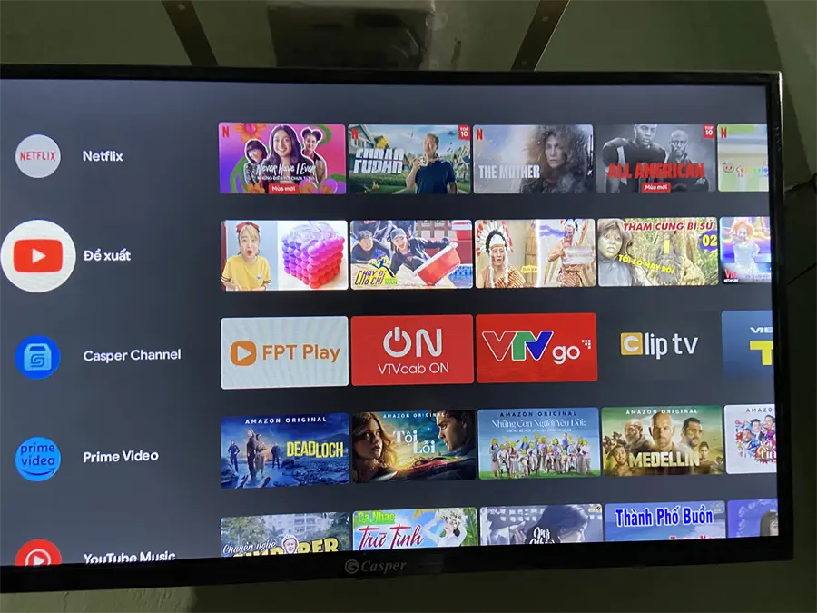 Khách hàng review Android Tivi Casper 32 inch 32HG5200 9