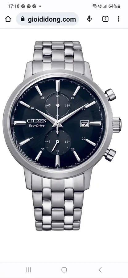 Khách hàng review Đồng hồ CITIZEN 42 mm Nam CA7060-88E 1