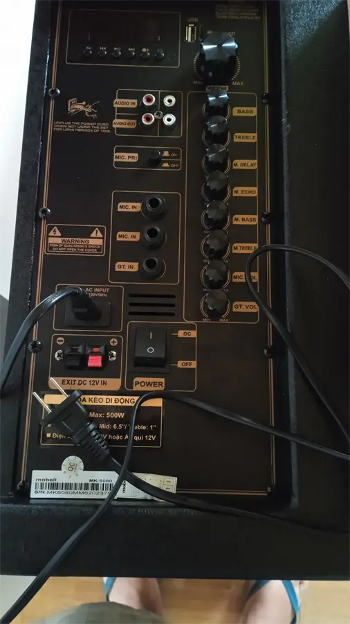 Khách hàng review Loa kéo karaoke Mobell MK-6080 500W 6
