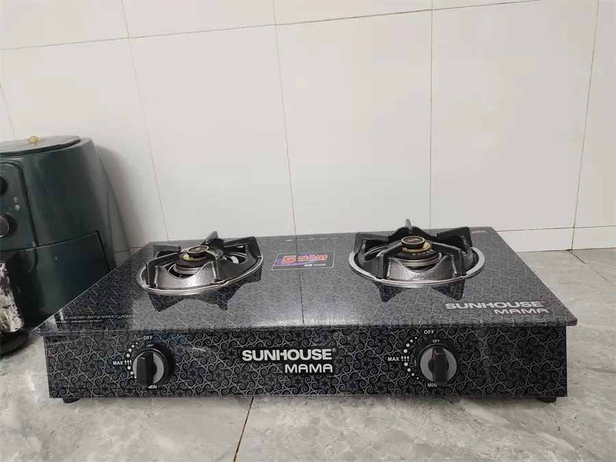 Khách hàng review Bếp ga đôi Sunhouse Mama MMBB0787MT 7