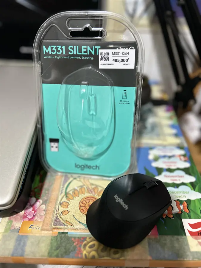 Khách hàng review Chuột Không dây Silent Logitech M331 6