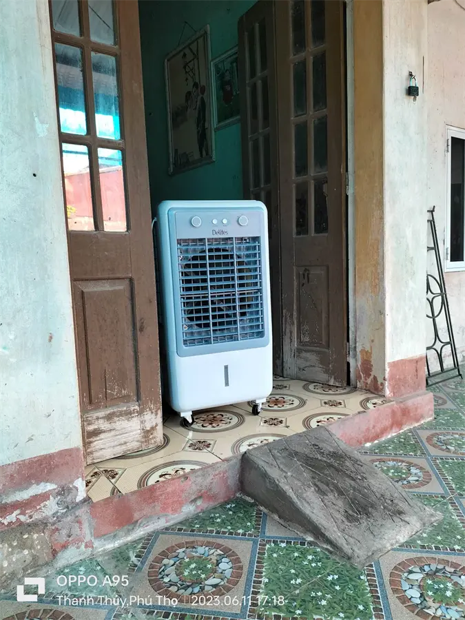 Khách hàng review Quạt điều hòa Delites BR-A12 125W 6