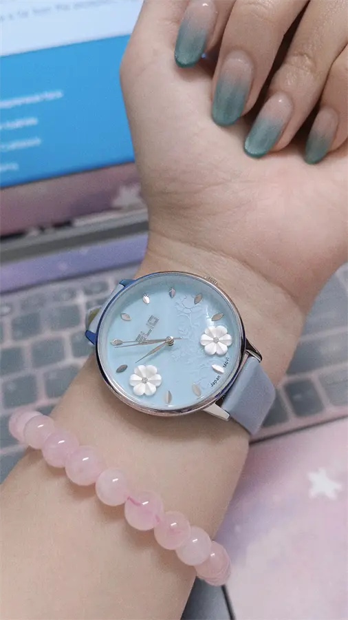 Khách hàng review Đồng hồ ELIO Flower 35 mm Nữ EL123-02 1