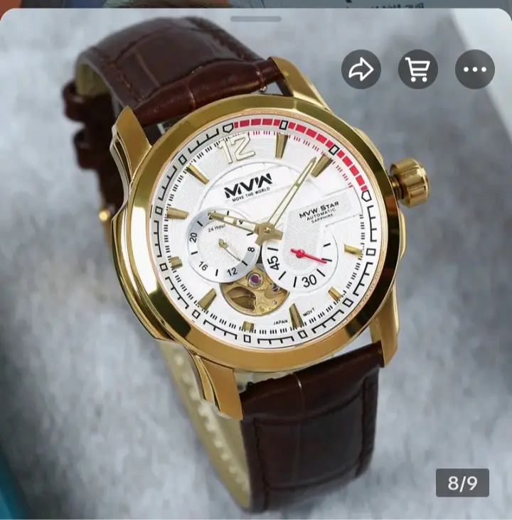 Khách hàng review Đồng hồ MVW Star 40 mm Nam MLA006-01N 3