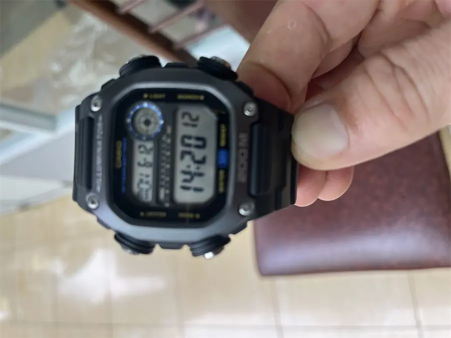 Khách hàng review Đồng hồ Casio Timeless 50.5 × 50.4 mm Nam DW-291HX-1AVDF 5